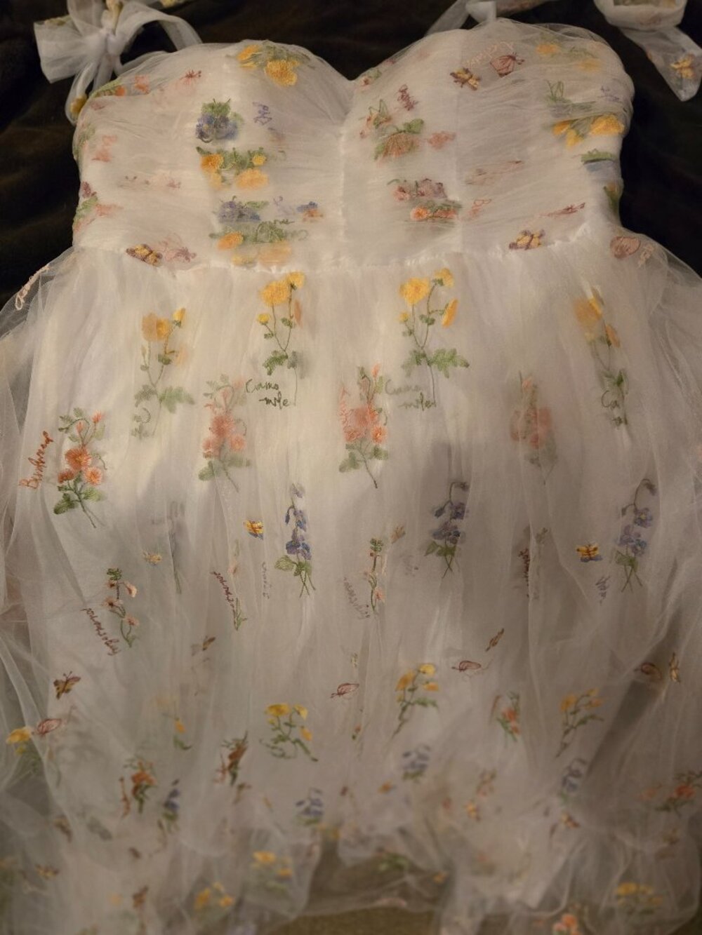 Gorgeous Princess Fairy Chiffon Flowered Gown 2X